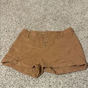 Billabong Women's High Waist Tan Shorts